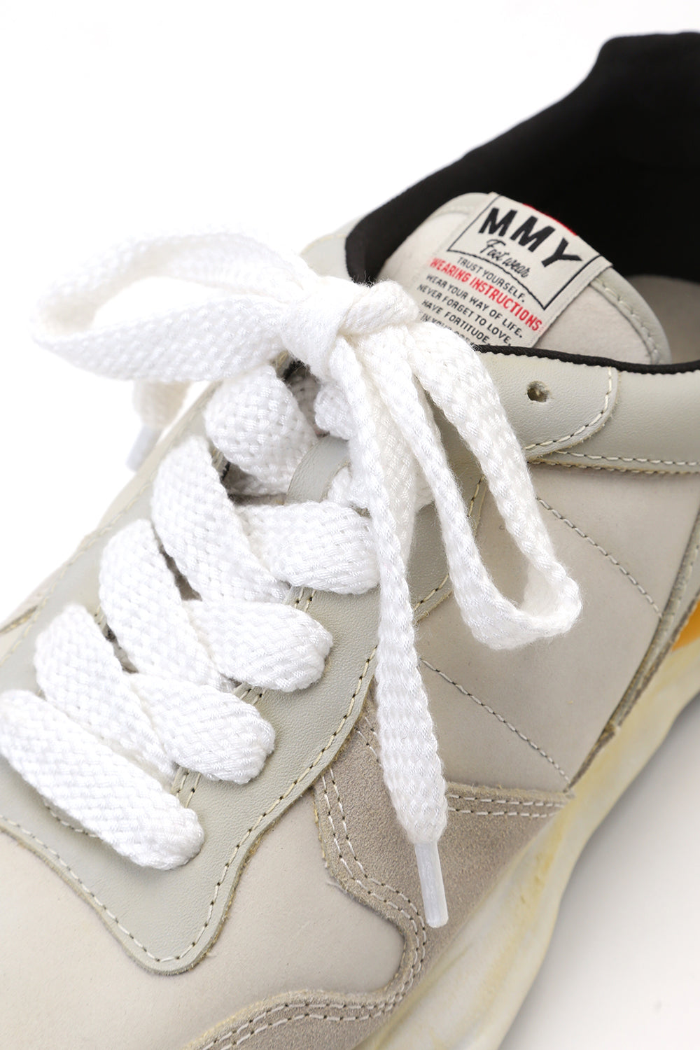 Original sole Overdyed traning sneaker Beige