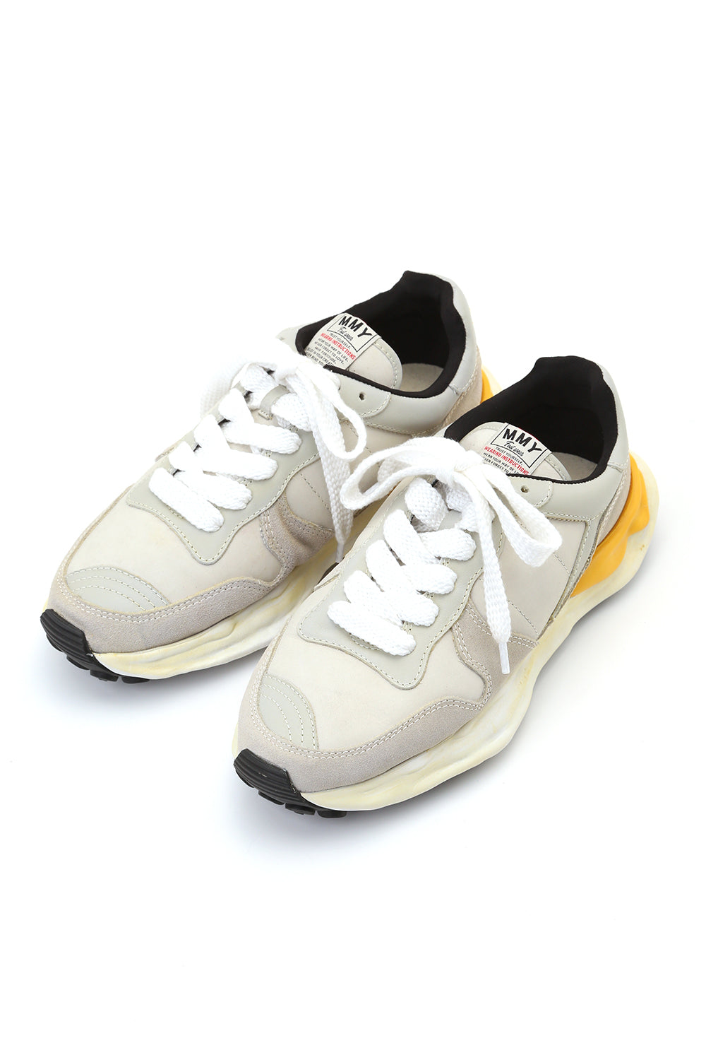 Original sole Overdyed traning sneaker Beige