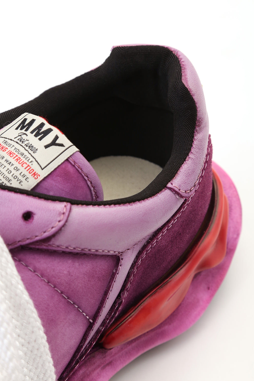 Original sole Overdyed traning sneaker Purple