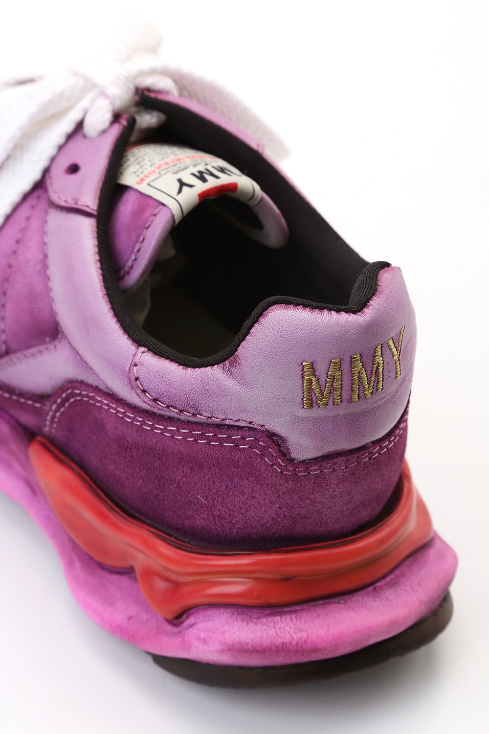 Original sole Overdyed traning sneaker Purple