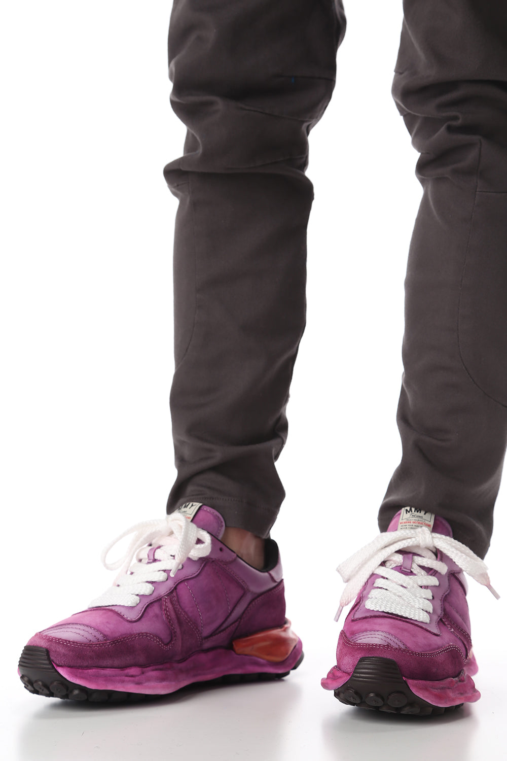 Original sole Overdyed traning sneaker Purple