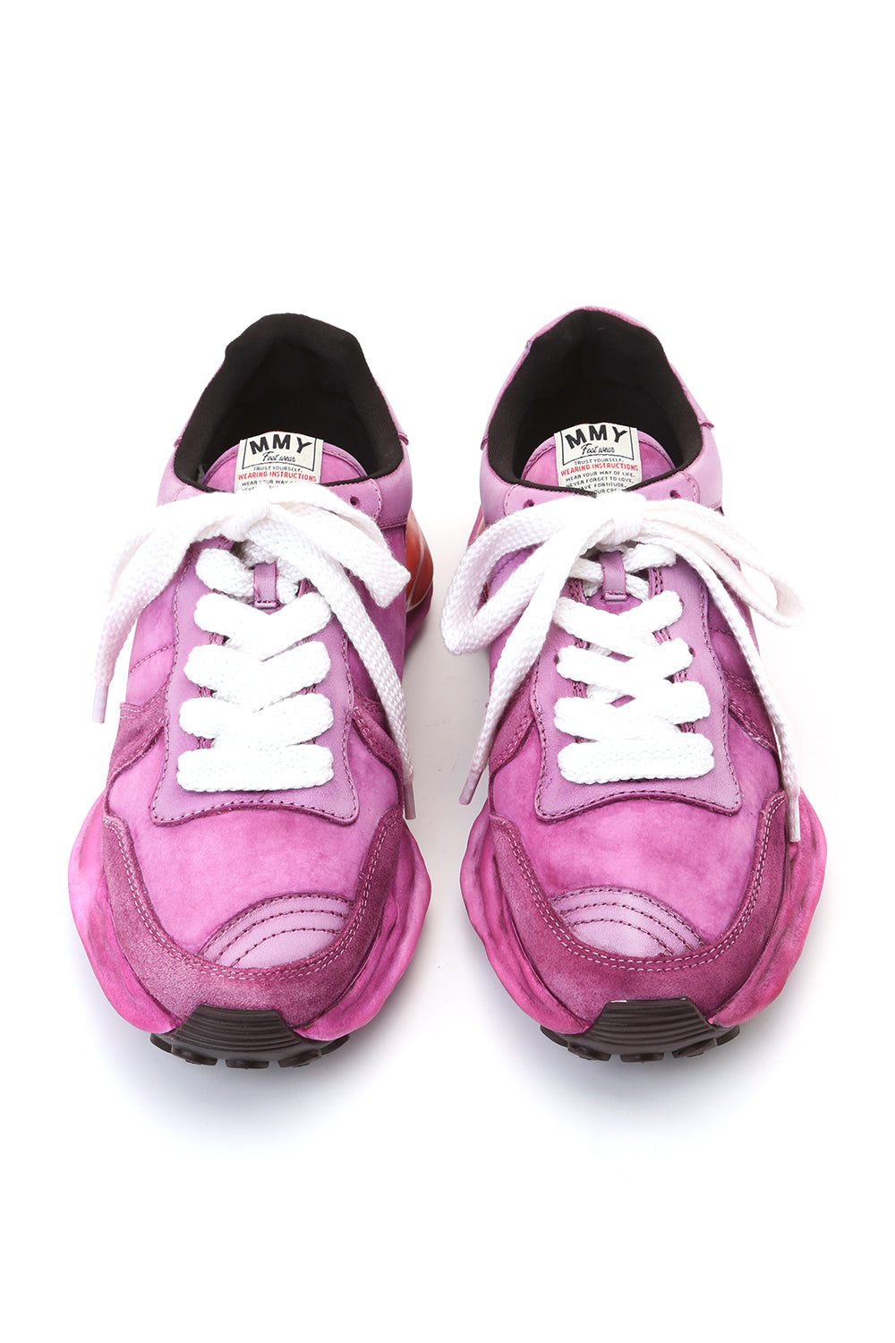 Original sole Overdyed traning sneaker Purple