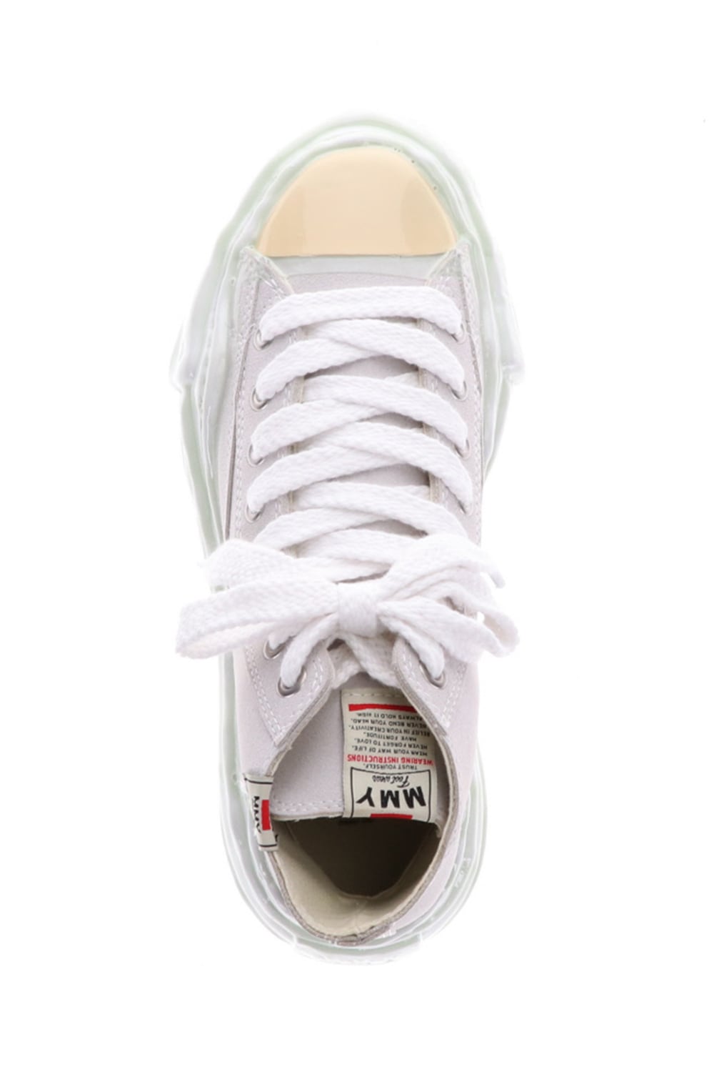 Original sole Dip hitop sneaker White