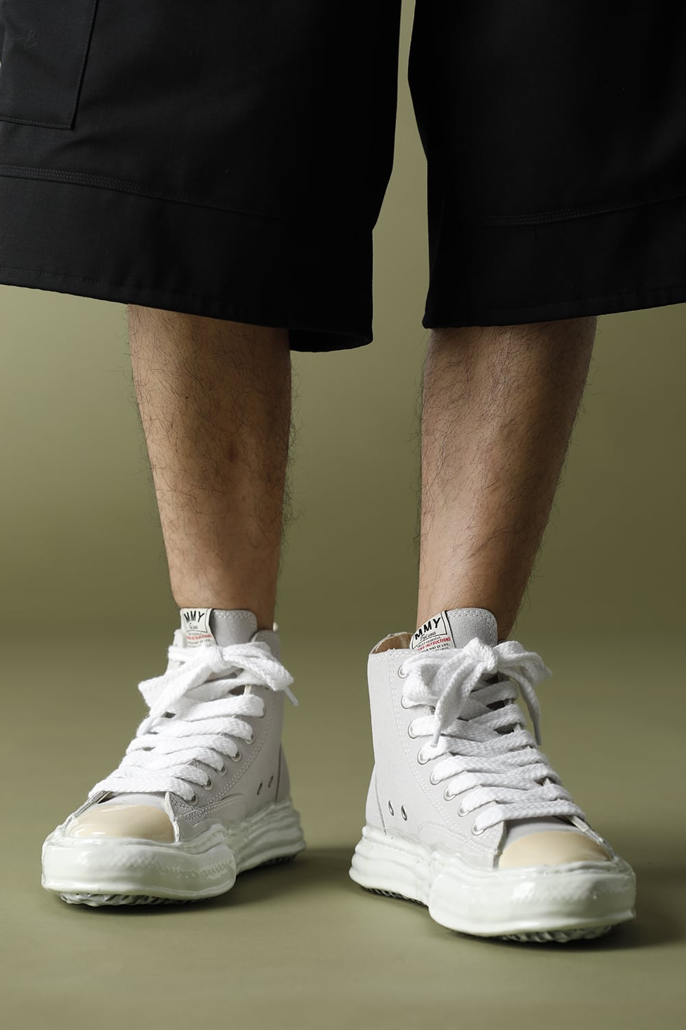 Original sole Dip hitop sneaker White