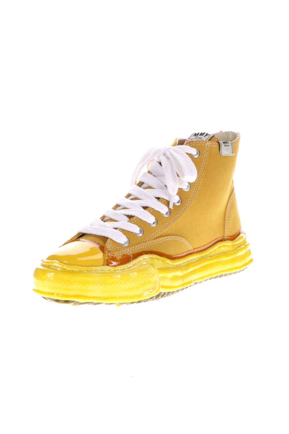 Original sole Dip hitop sneaker Yellow