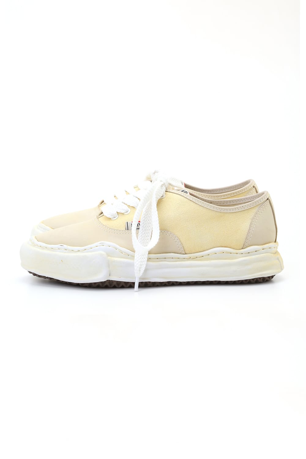 Original sole Overdyed lowcut sneaker Beige