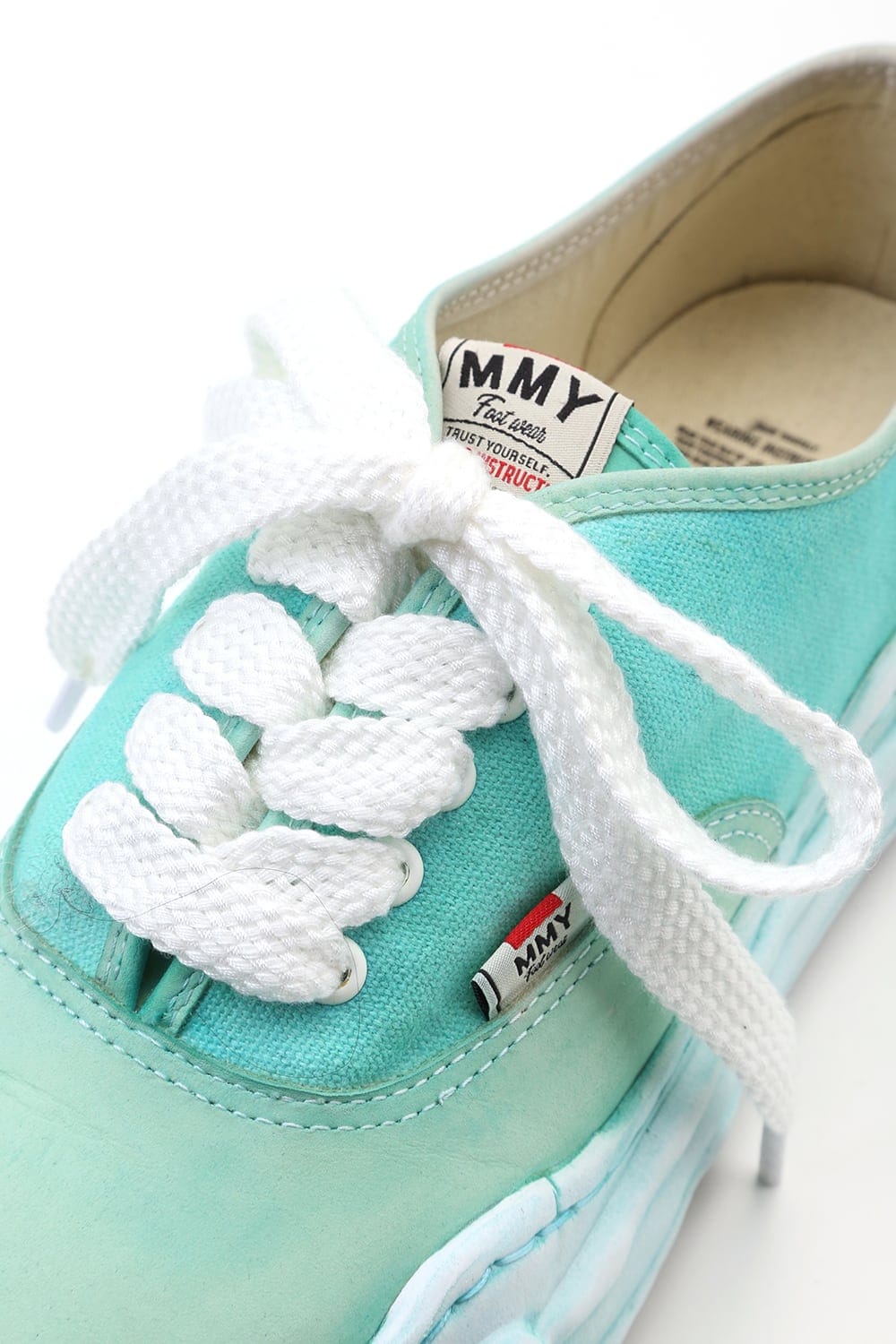 オリジナルソール オーバーダイ ローカット スニーカー Emerald