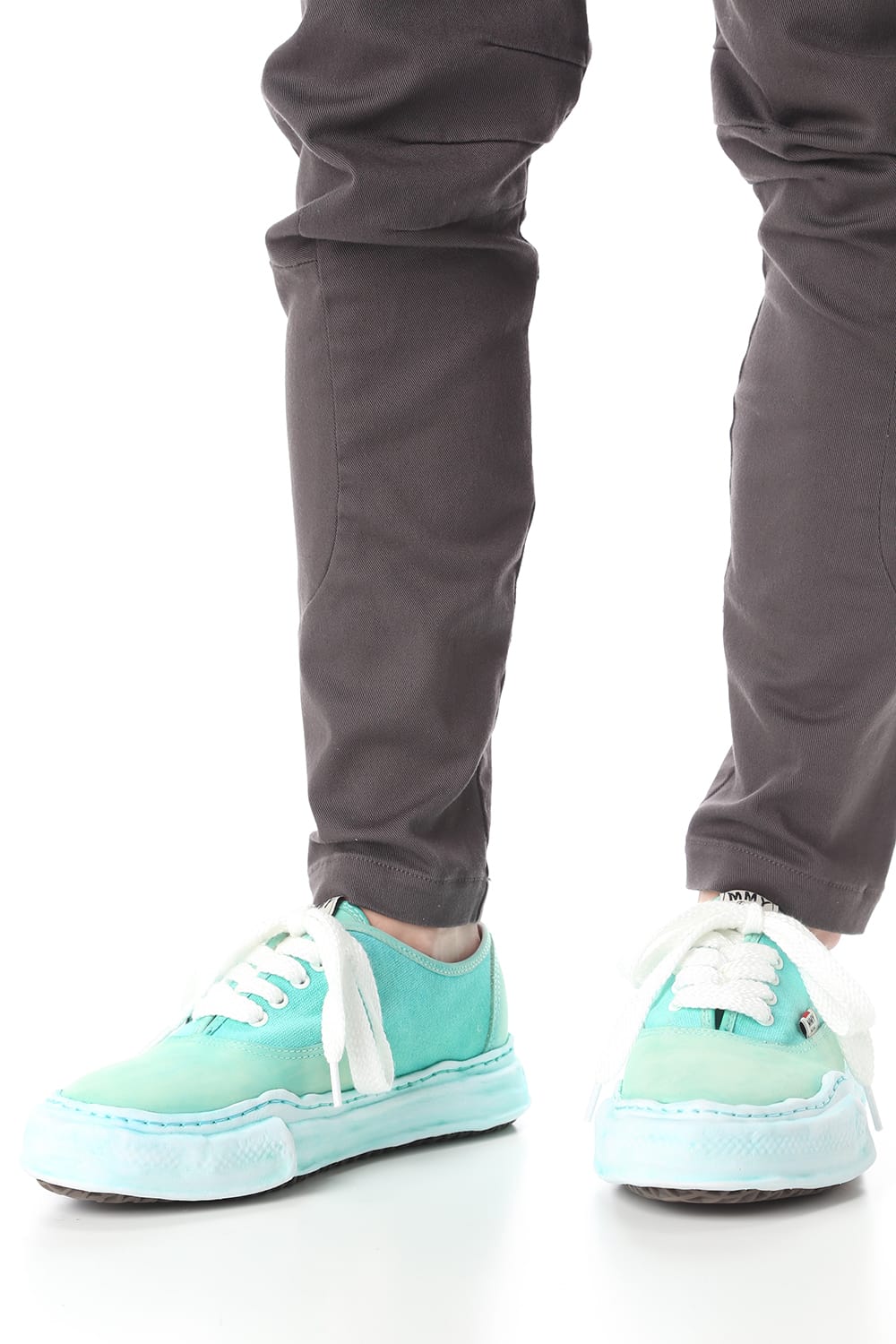 オリジナルソール オーバーダイ ローカット スニーカー Emerald