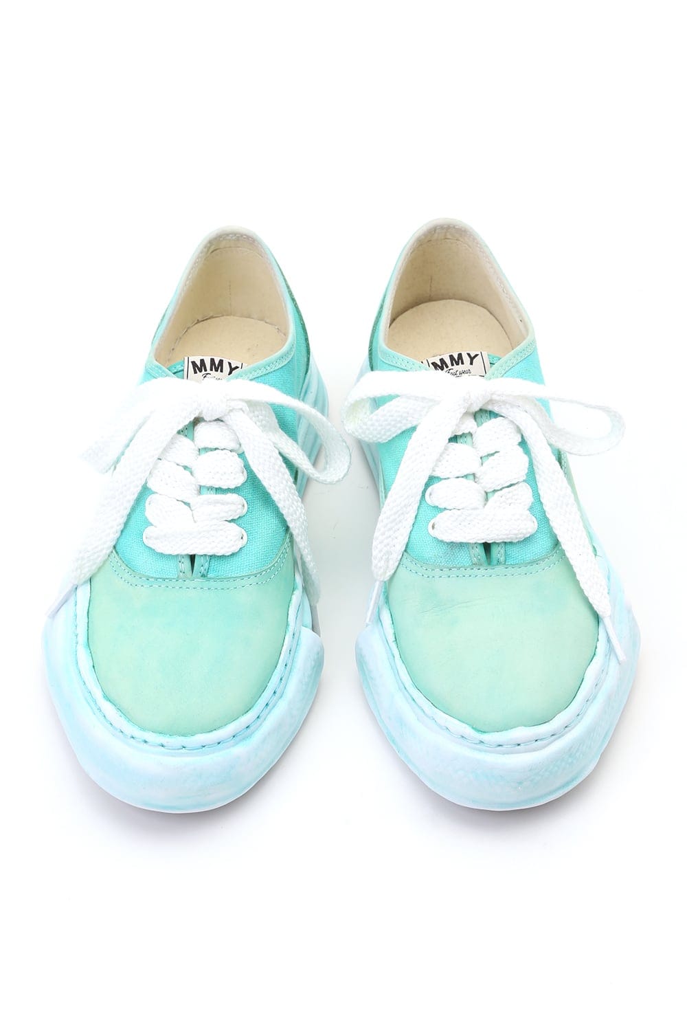 オリジナルソール オーバーダイ ローカット スニーカー Emerald