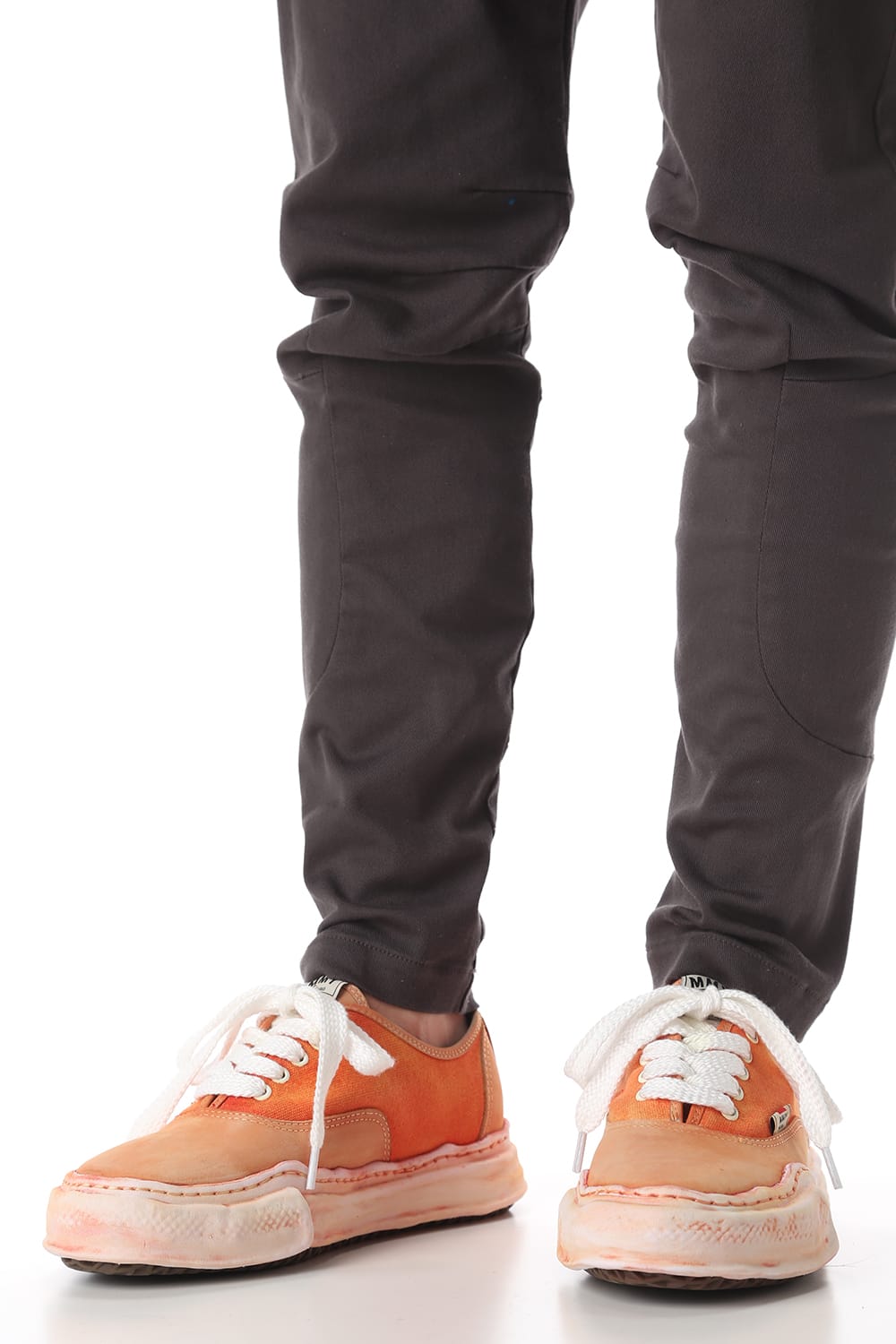 Original sole Overdyed lowcut sneaker Orange