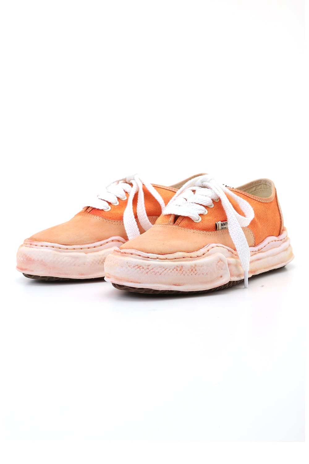 Original sole Overdyed lowcut sneaker Orange