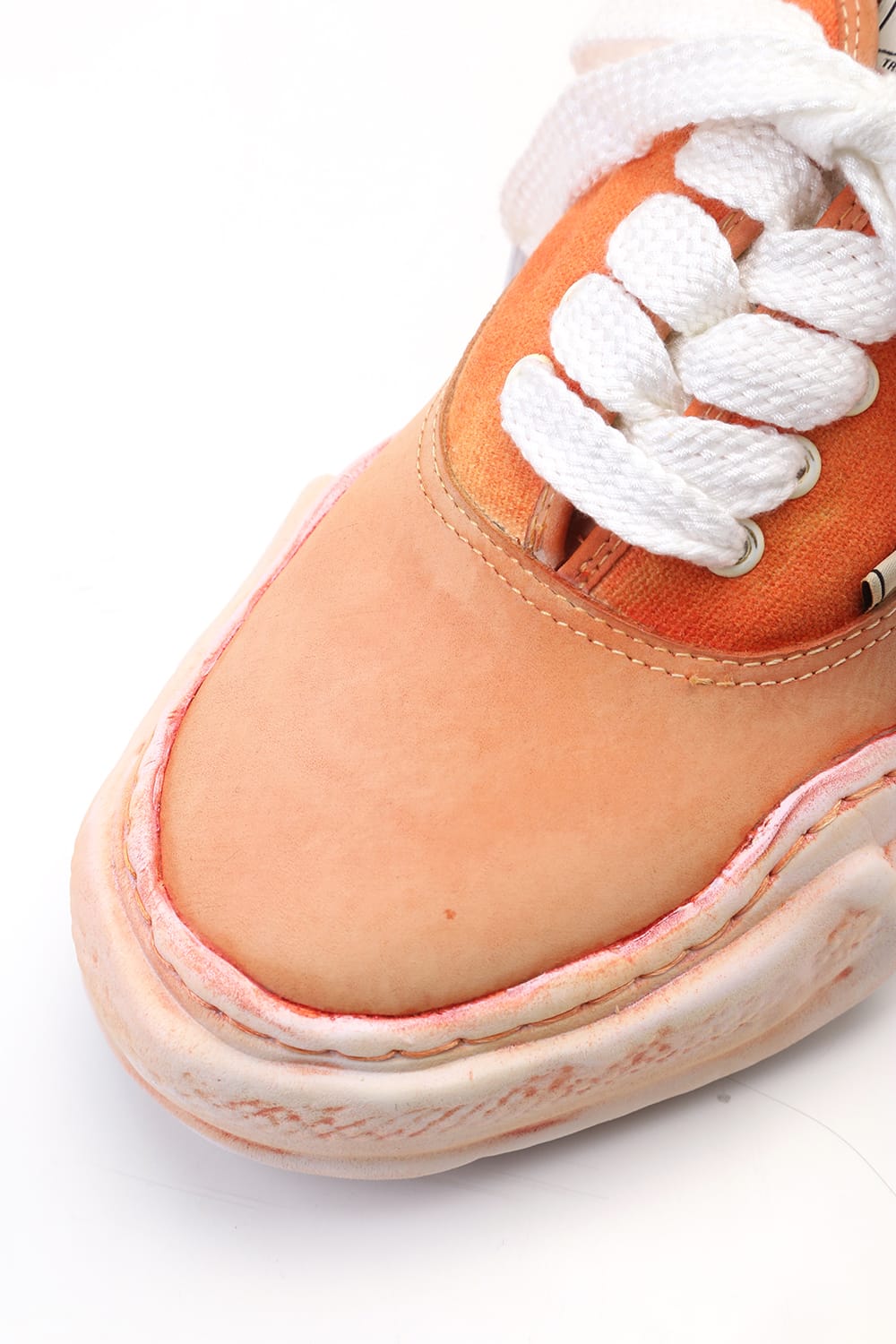 Original sole Overdyed lowcut sneaker Orange