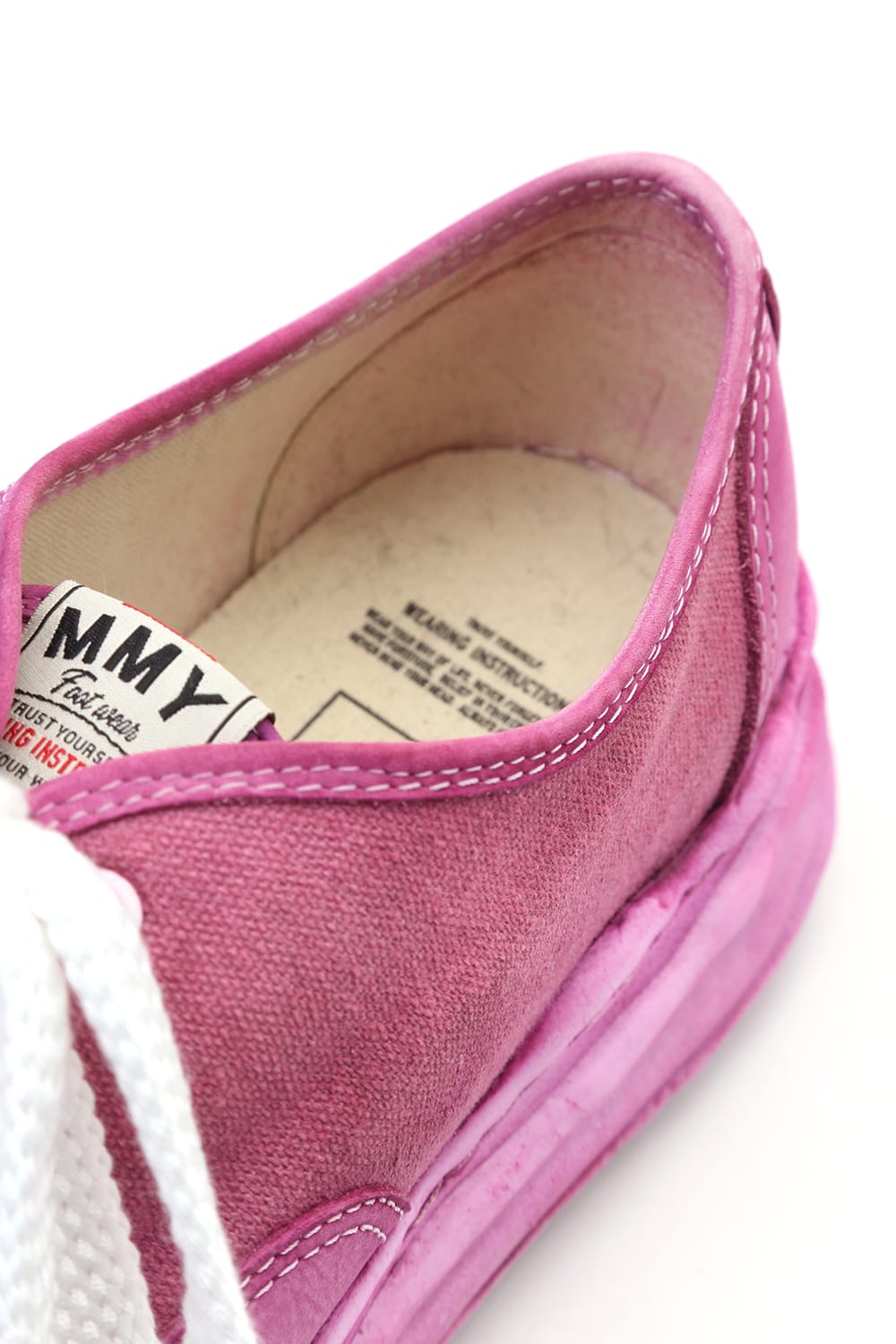 Original sole Overdyed lowcut sneaker Purple