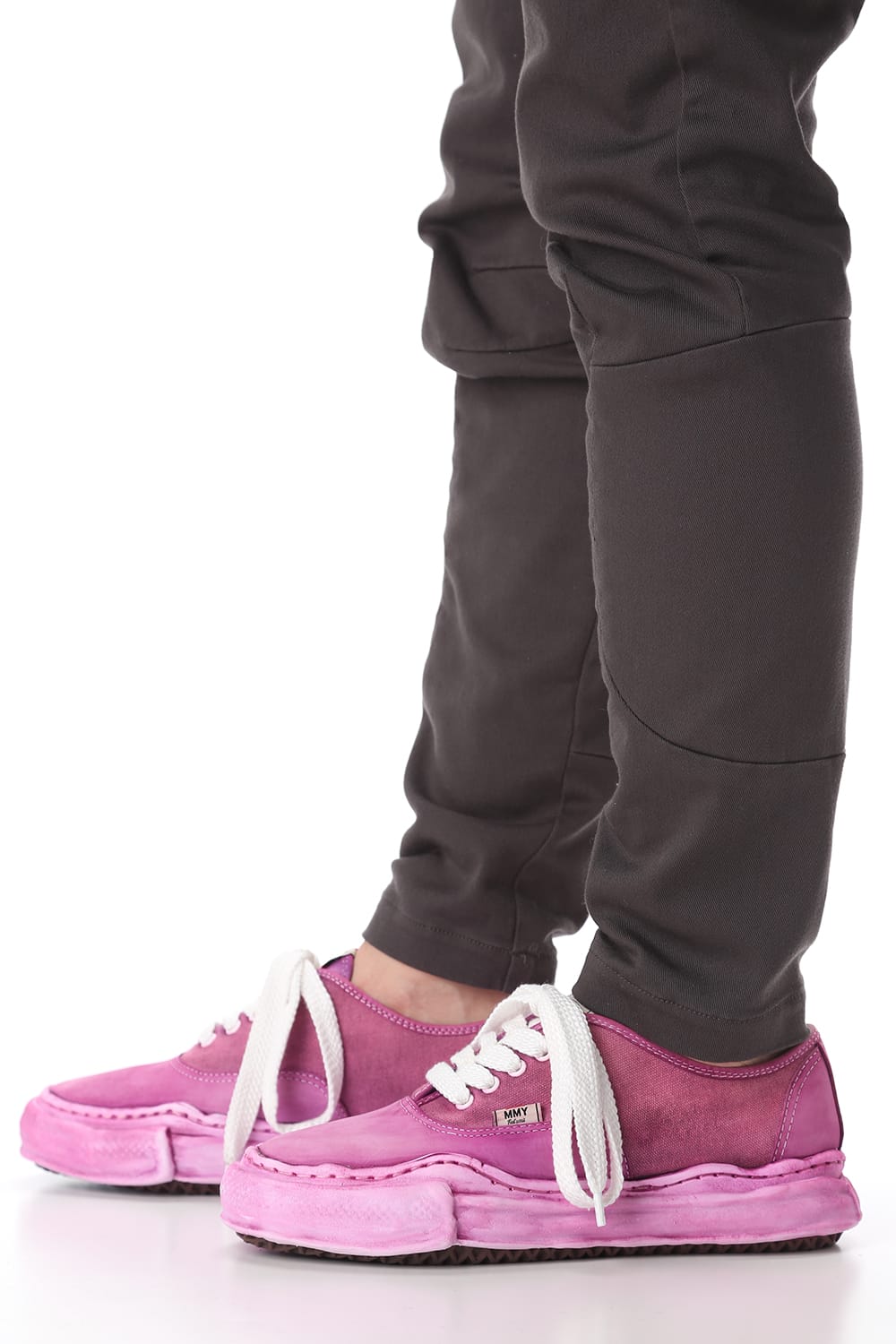 Original sole Overdyed lowcut sneaker Purple