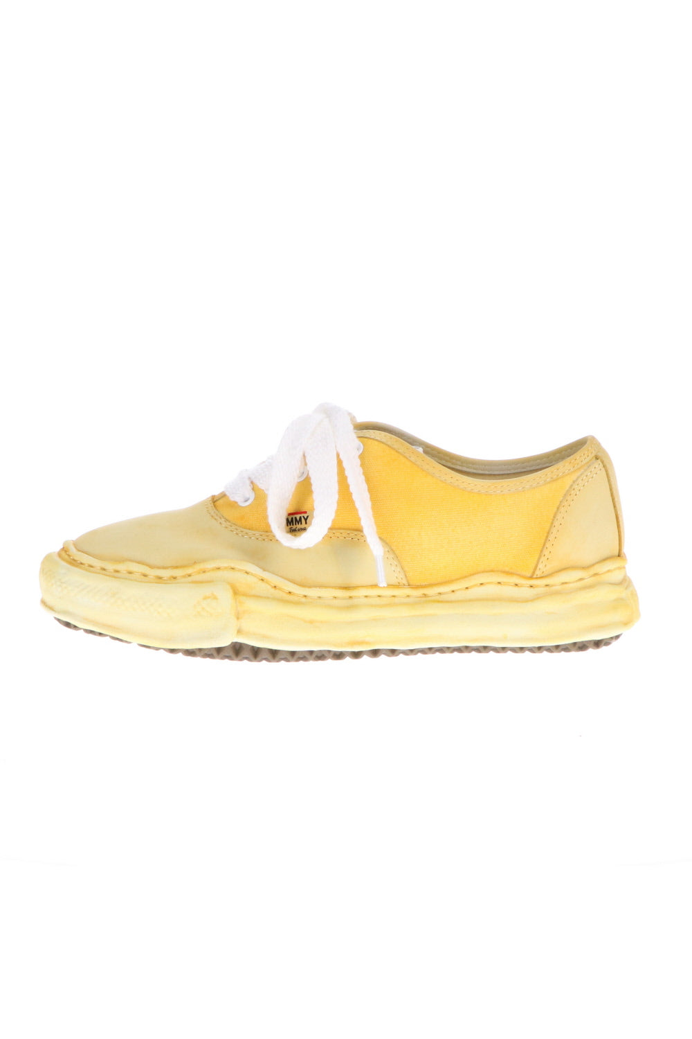 Original sole Overdyed lowcut sneaker Yellow
