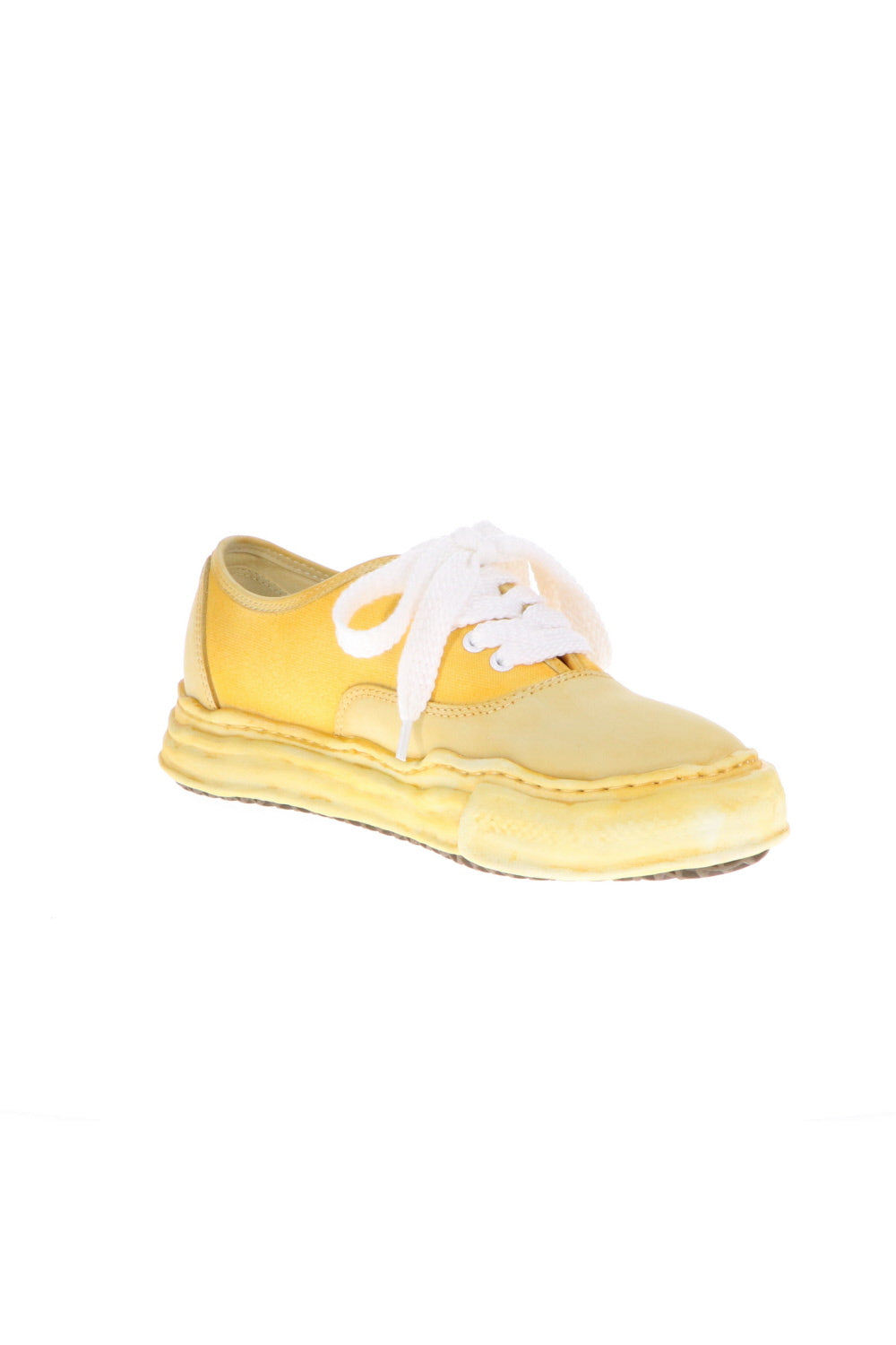 Original sole Overdyed lowcut sneaker Yellow
