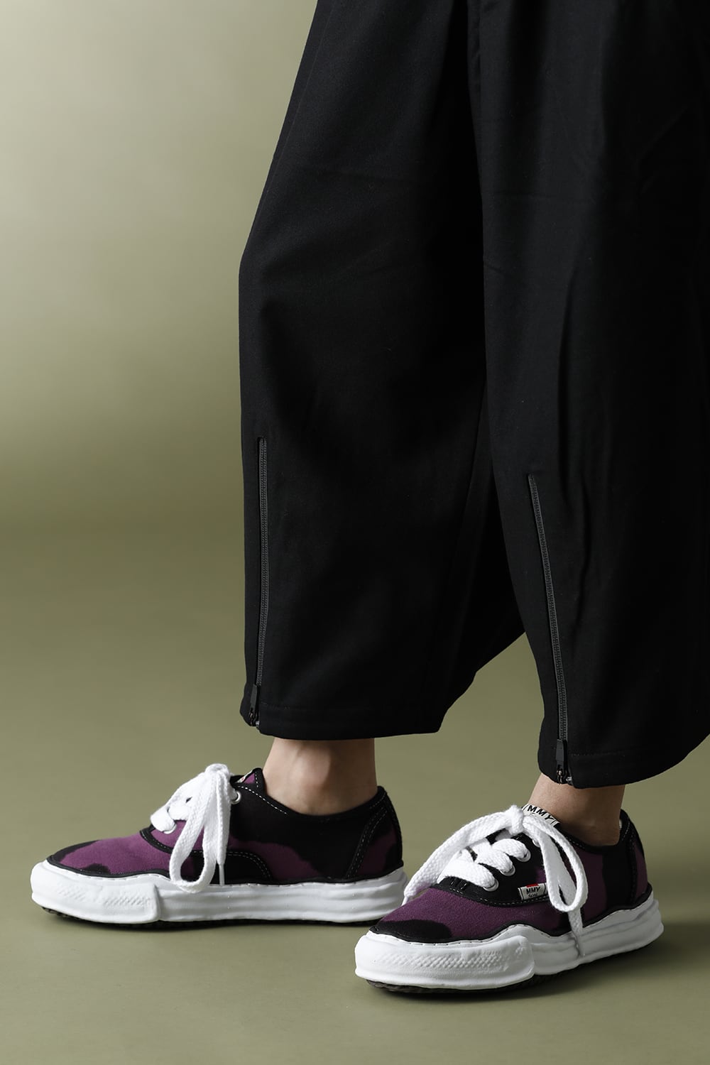 Original sole Printed lowcut sneaker Purple