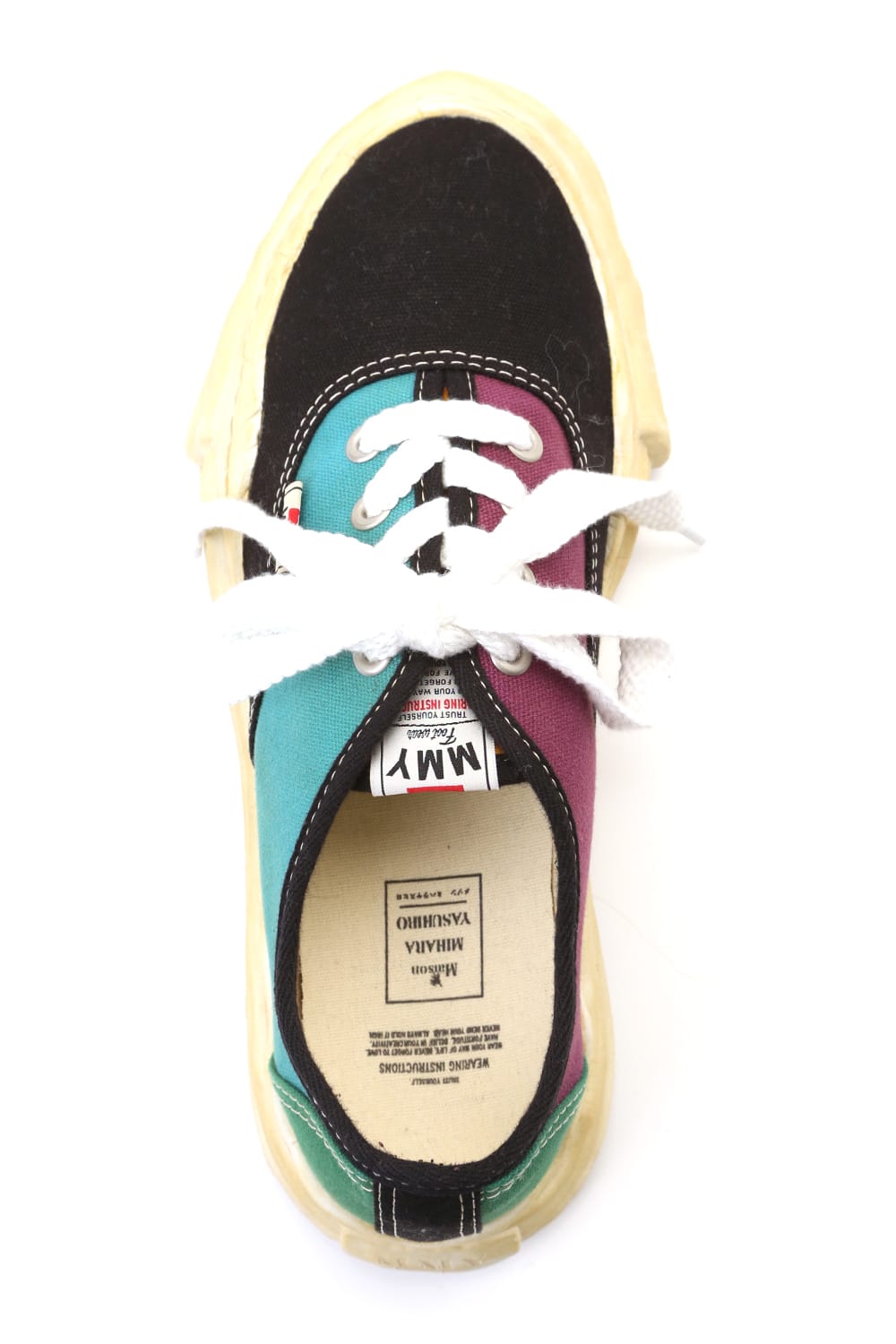 Original sole Overdyed lowcut sneaker Blue Delivery October