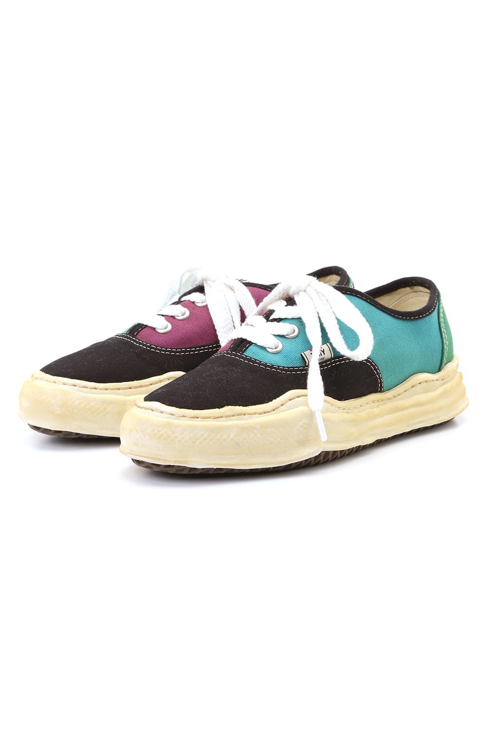 Original sole Overdyed lowcut sneaker Blue Delivery October