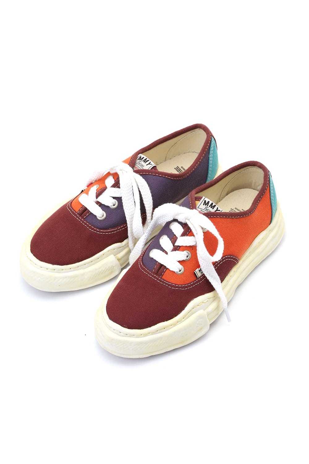 Original sole Overdyed lowcut sneaker Orange Delivery October