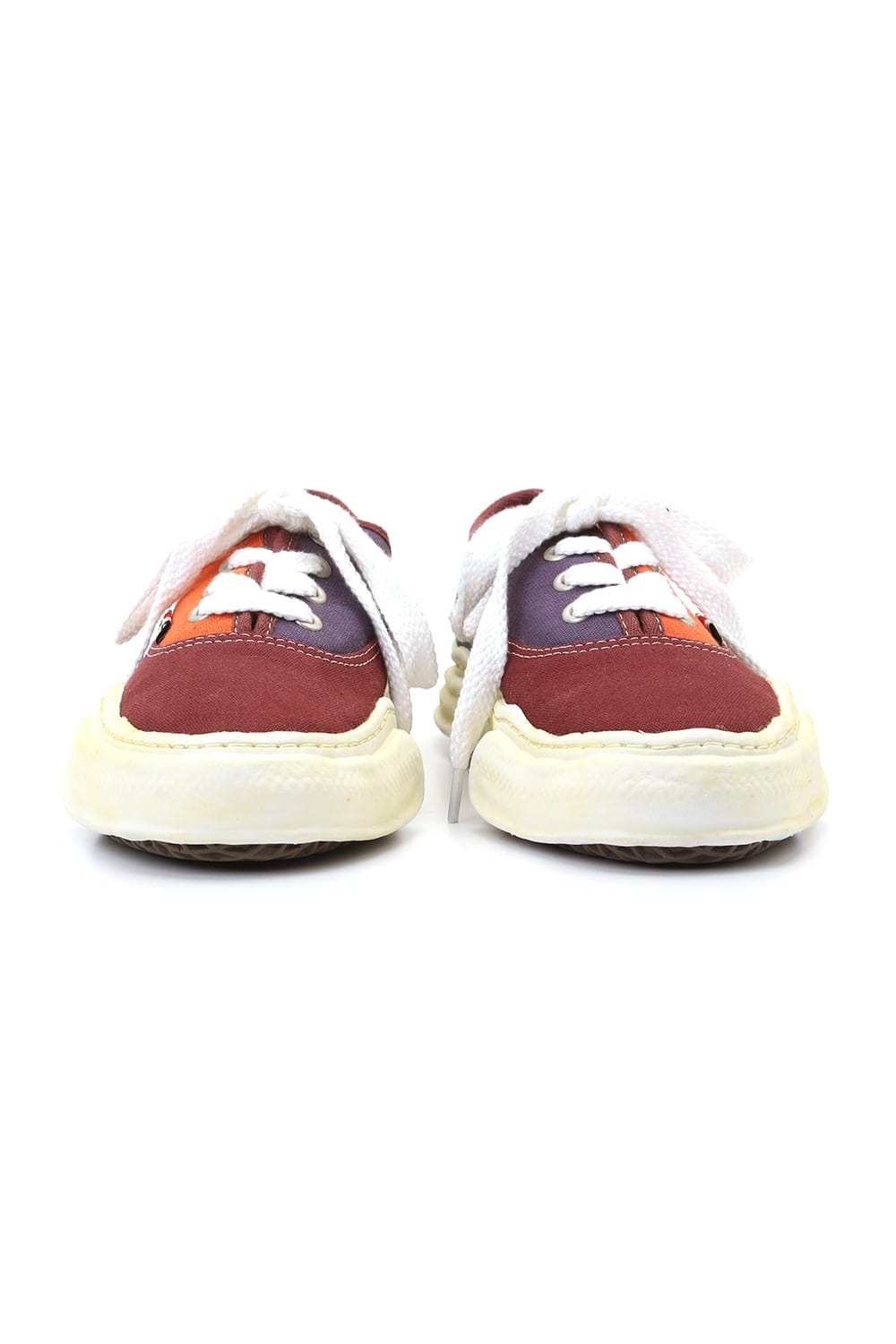 Original sole Overdyed lowcut sneaker Orange Delivery October