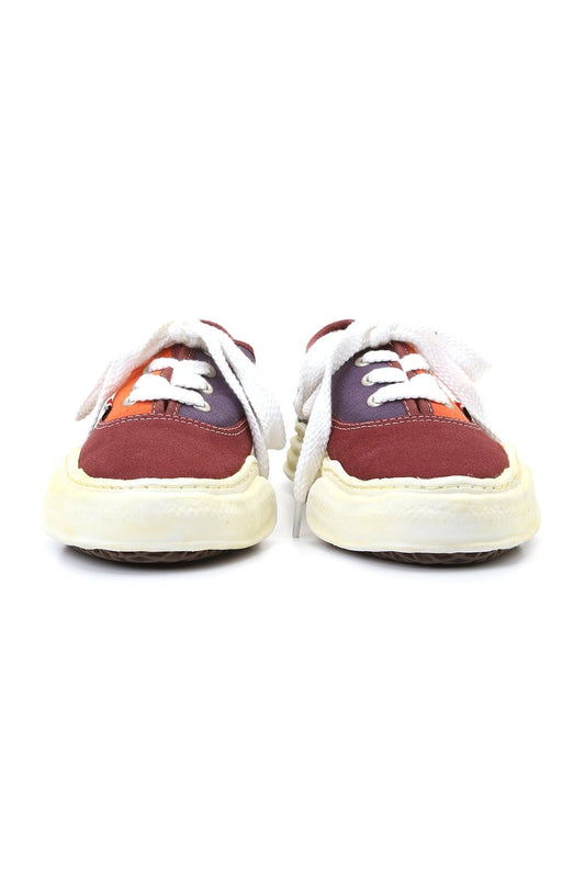 Original sole Overdyed lowcut sneaker Orange Delivery October