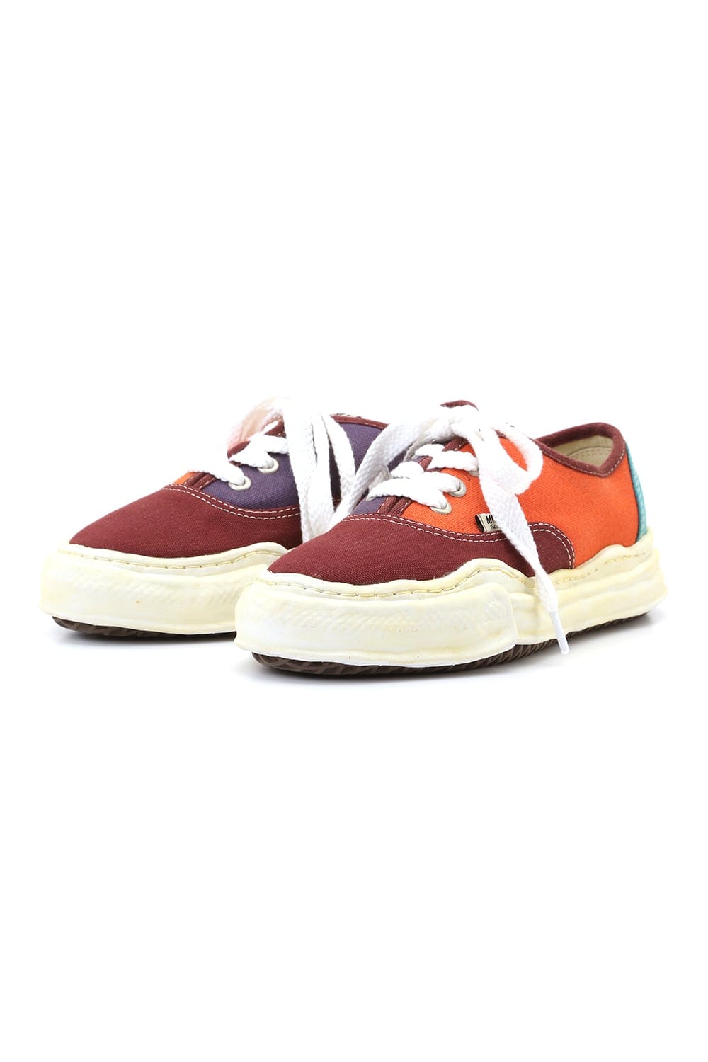 Original sole Overdyed lowcut sneaker Orange Delivery October