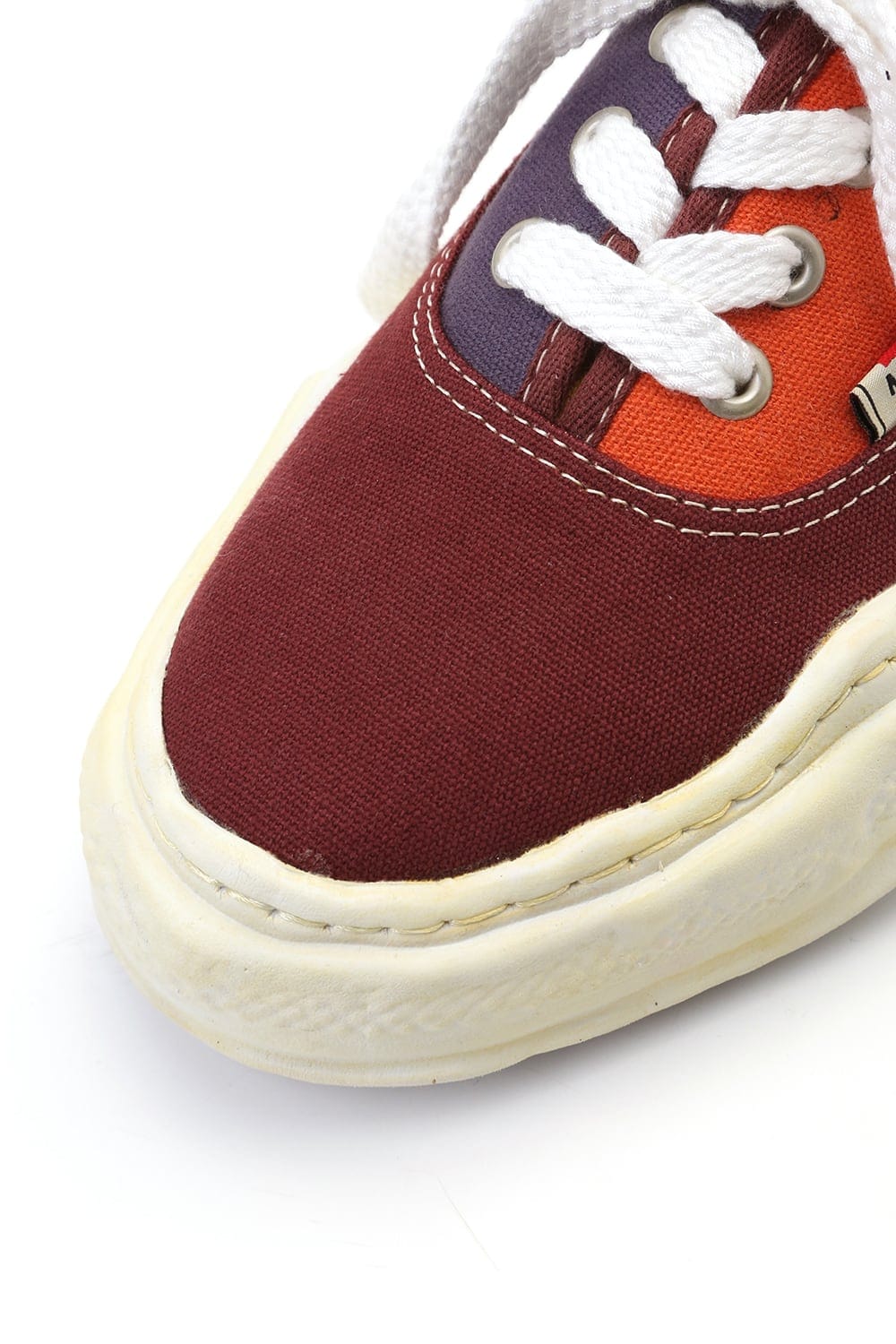 Original sole Overdyed lowcut sneaker Orange Delivery October