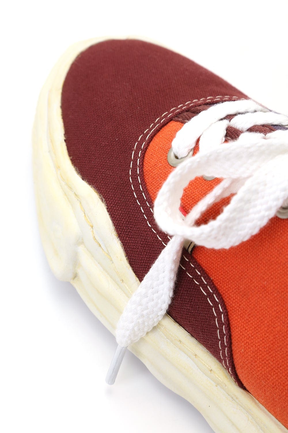 Original sole Overdyed lowcut sneaker Orange Delivery October