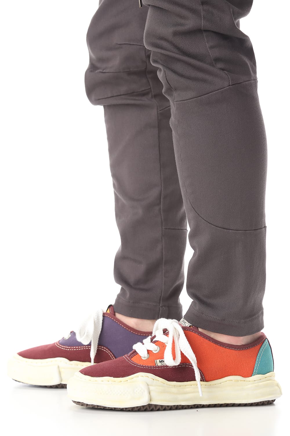 Original sole Overdyed lowcut sneaker Orange Delivery October