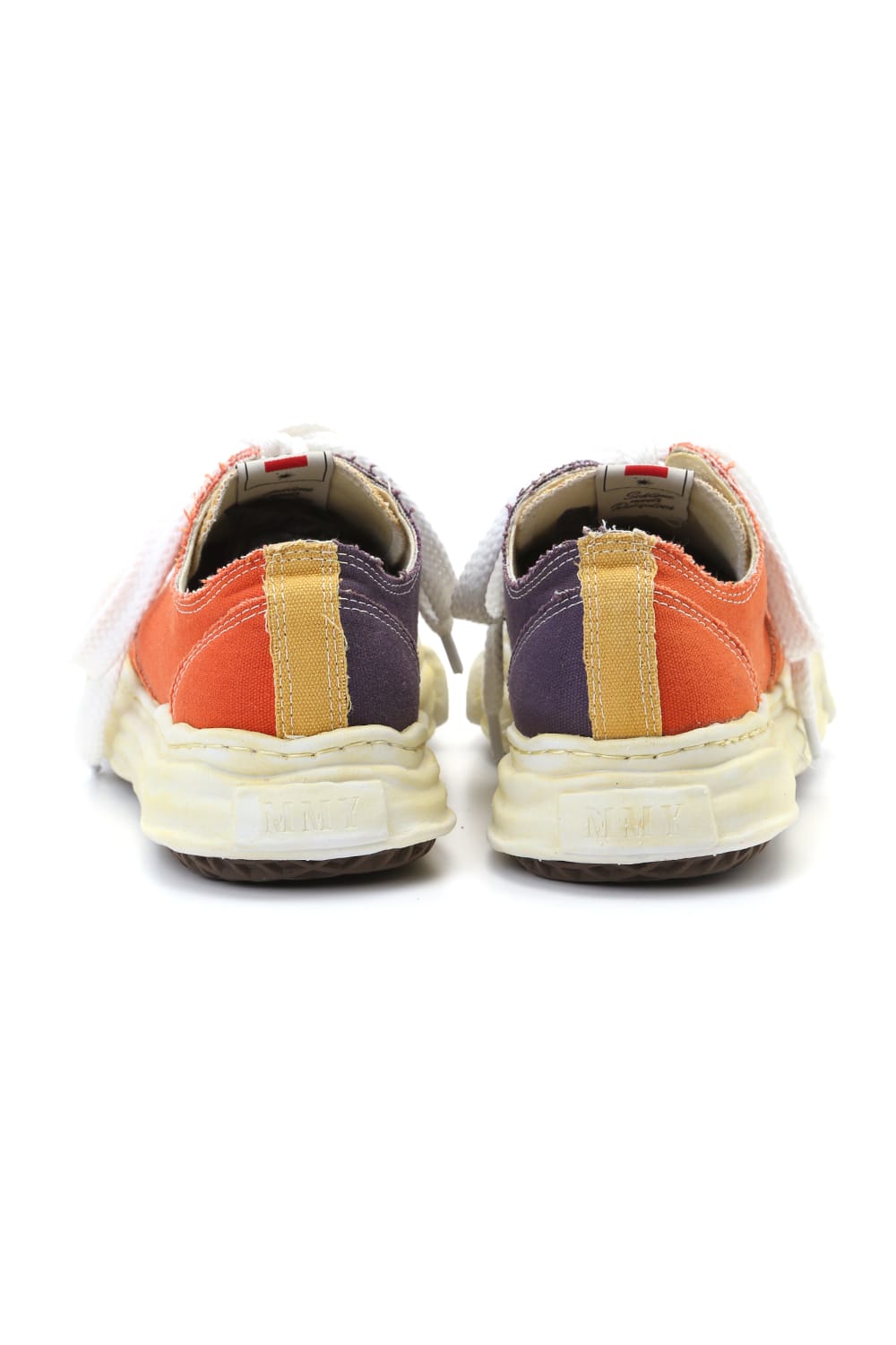 -PETERSON Low- Original sole Overdyed lowcut sneaker Orange