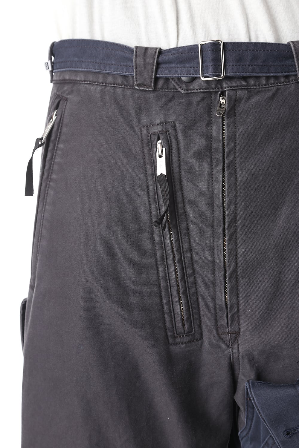 Left docking Military pants Black