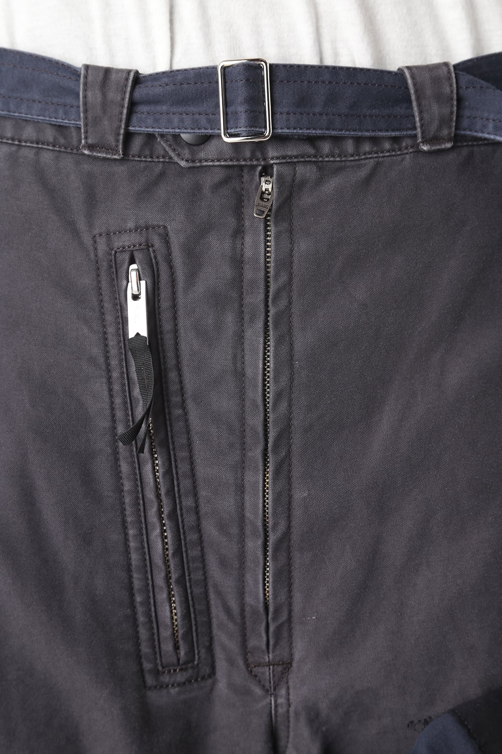 Left docking Military pants Black