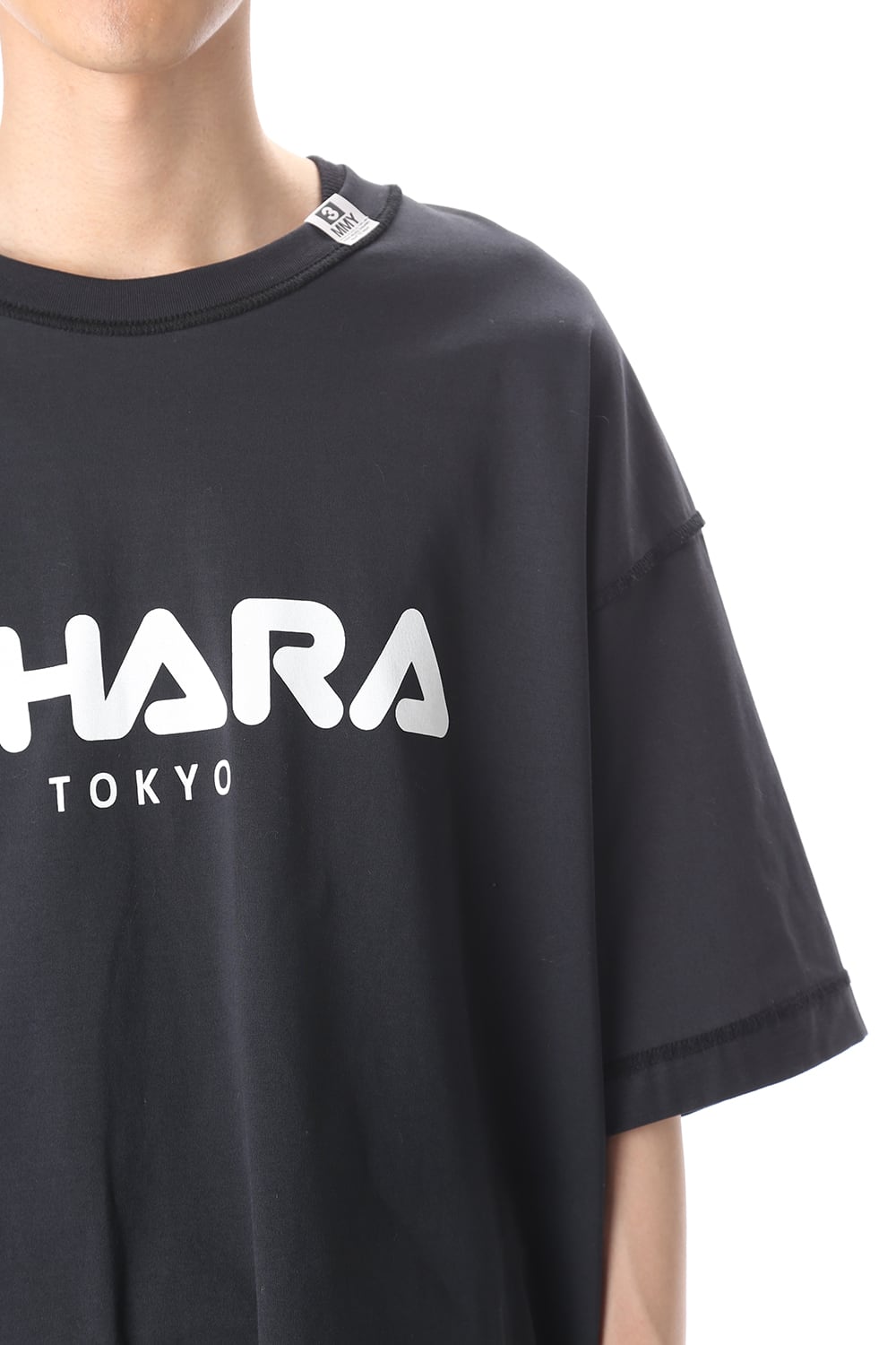 サスペンダーTシャツ Black