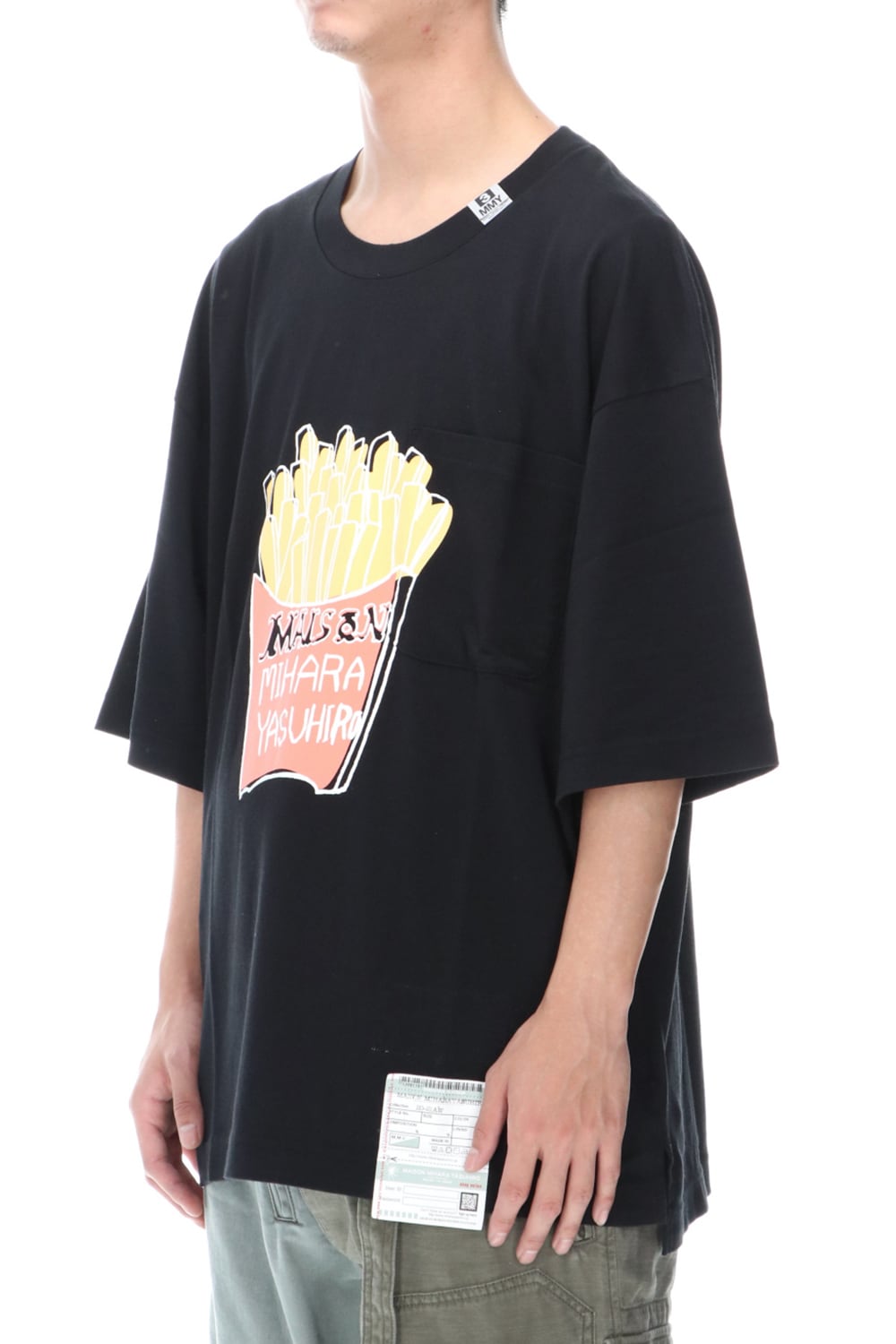 Foods Printed T-shirt Black
