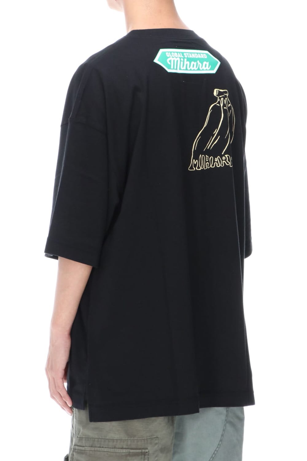 Foods Printed T-shirt Black