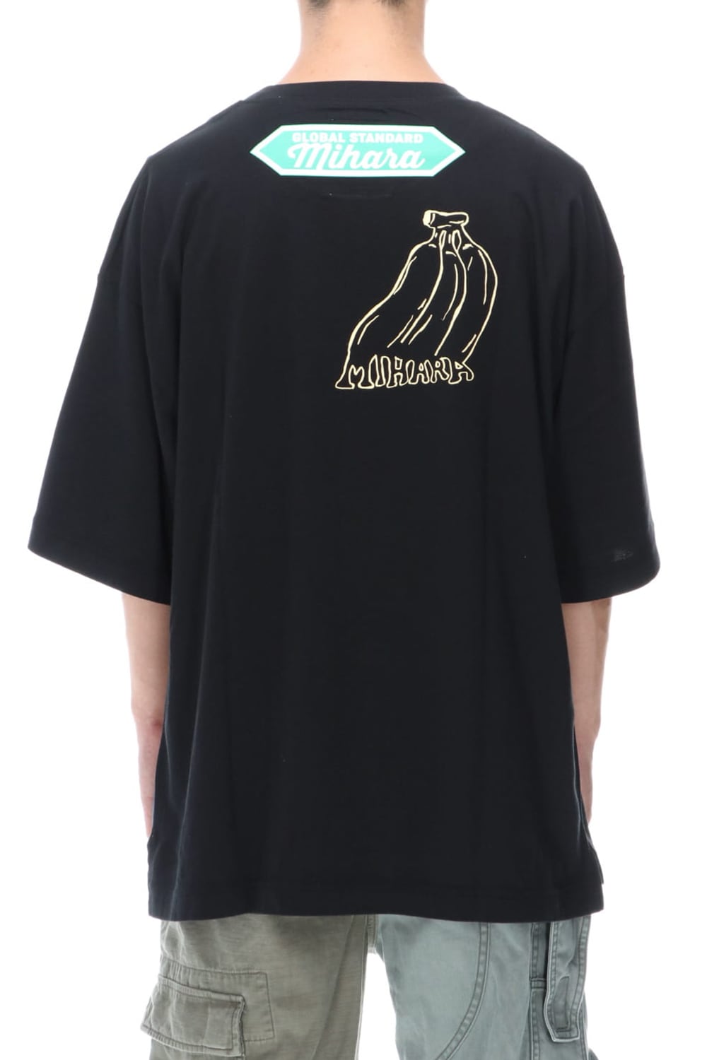 Foods Printed T-shirt Black