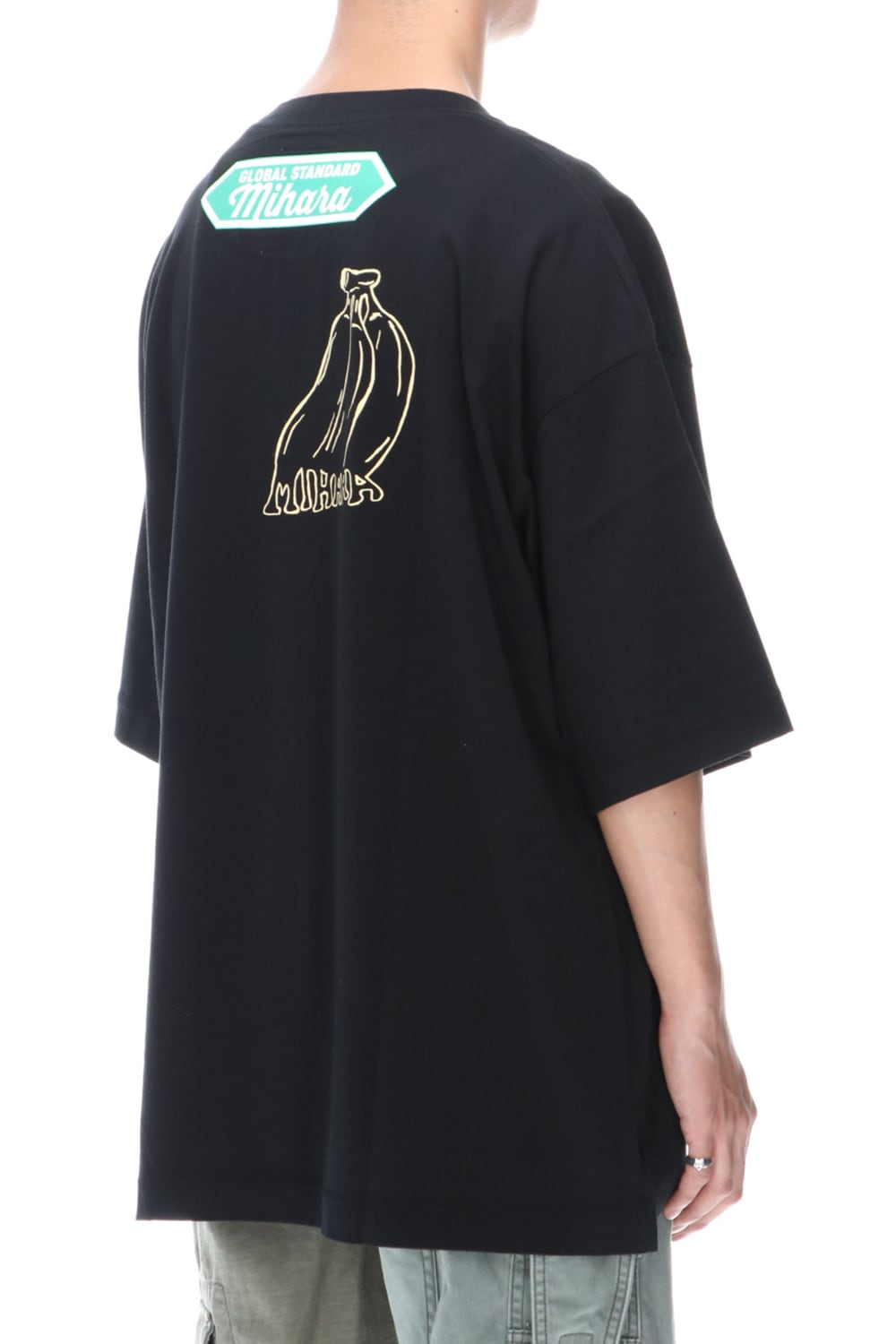 Foods Printed T-shirt Black