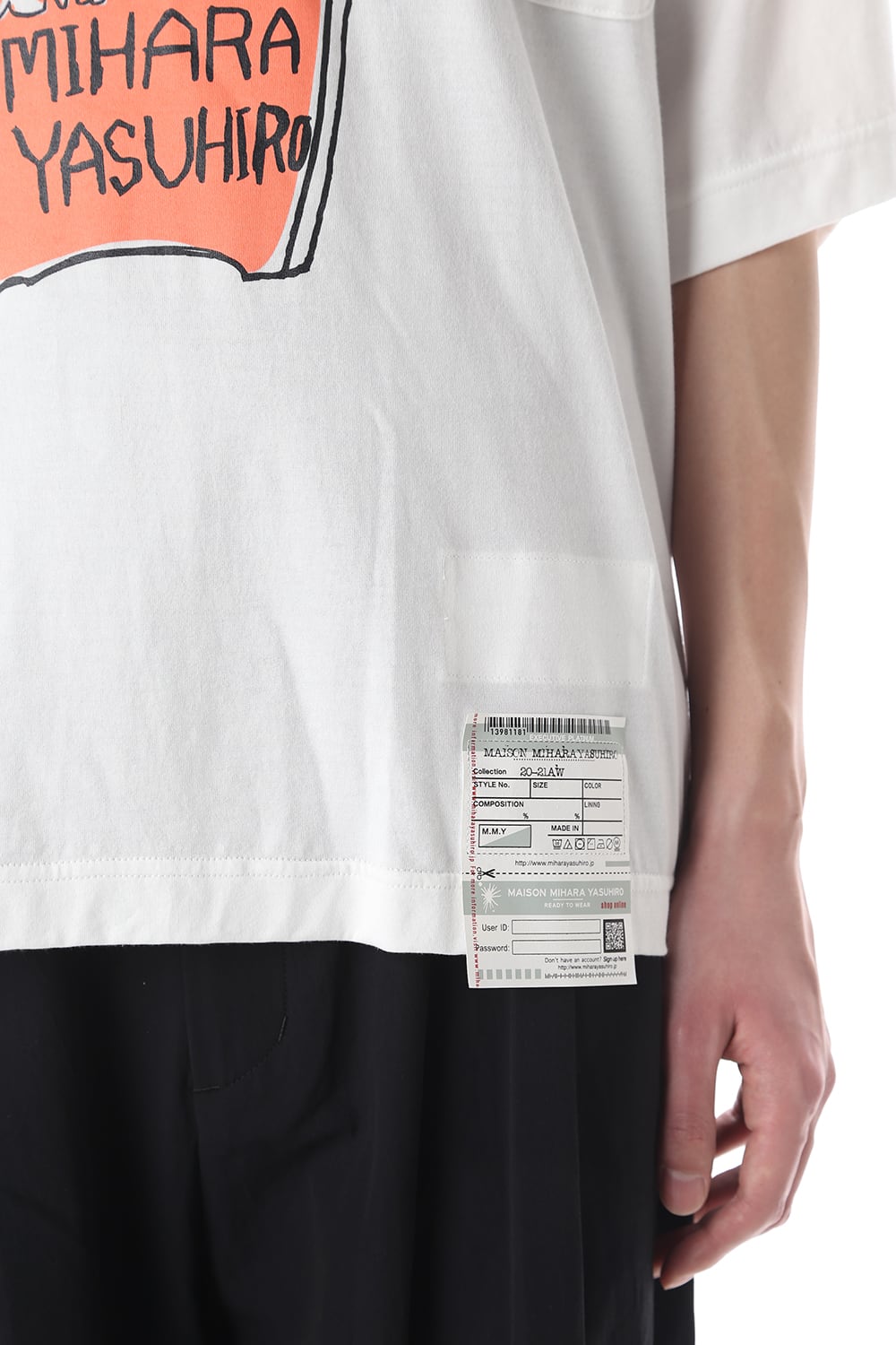 Foods Printed T-shirt White