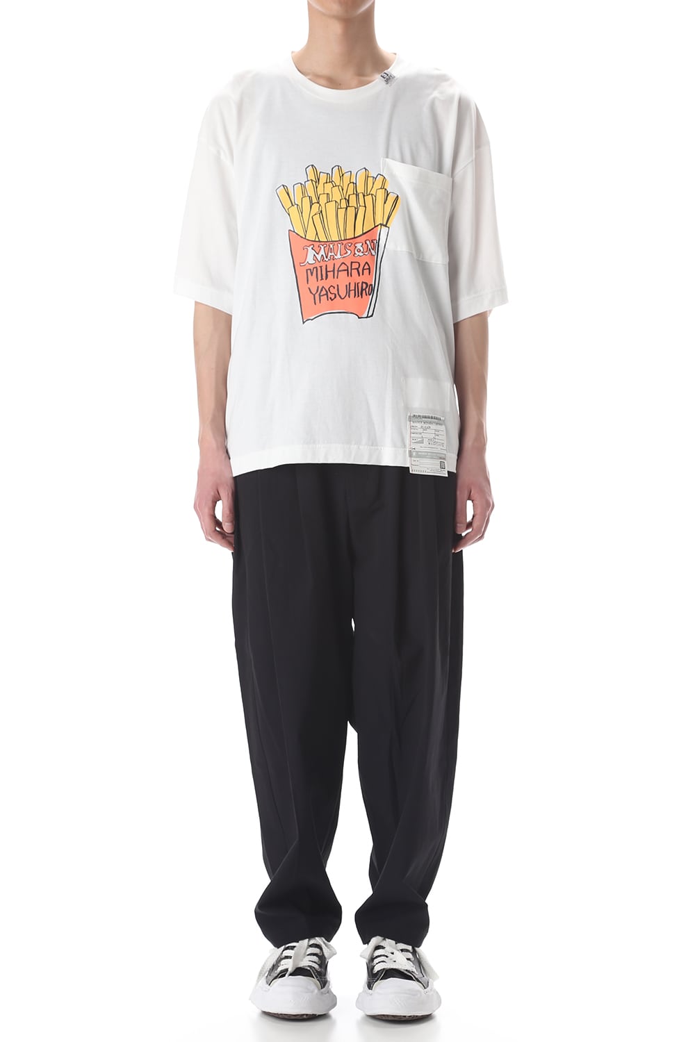 Foods Printed T-shirt White