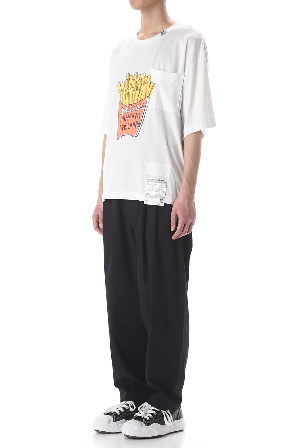 Foods Printed T-shirt White