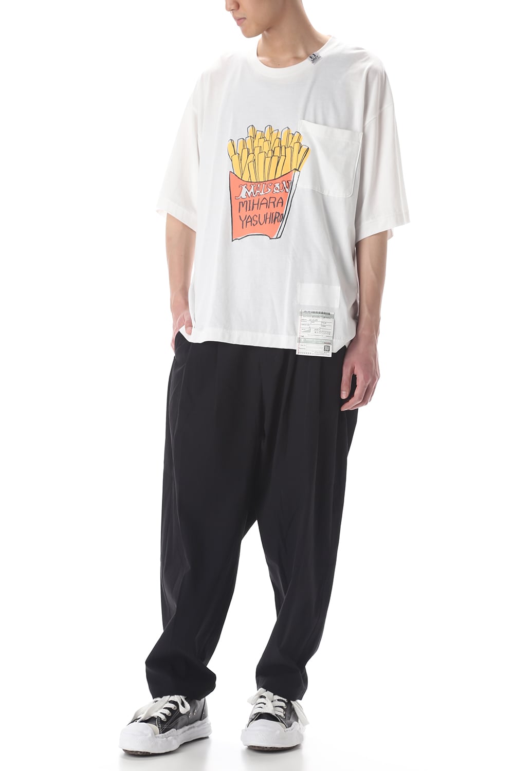 Foods Printed T-shirt White