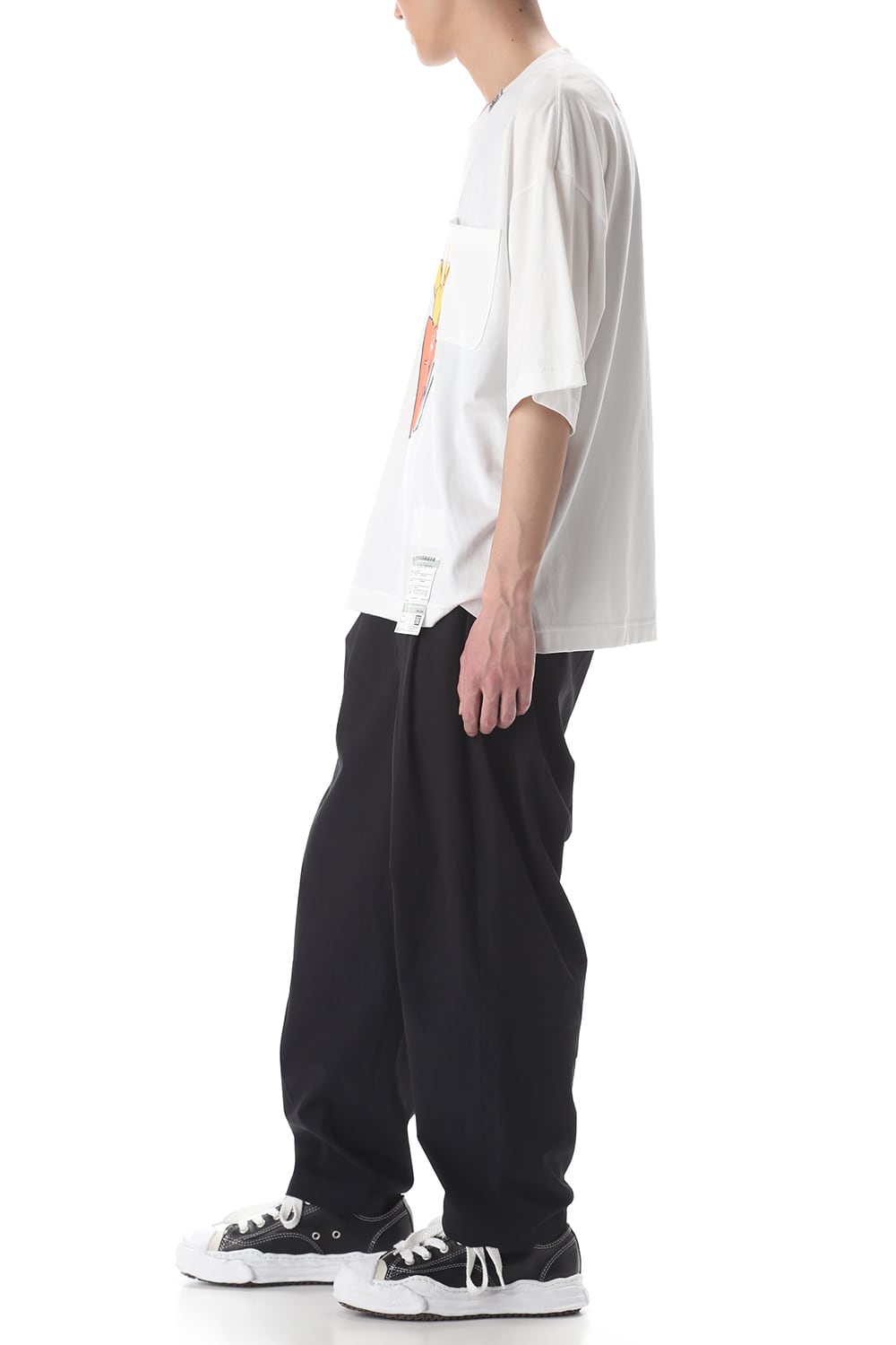 Foods Printed T-shirt White