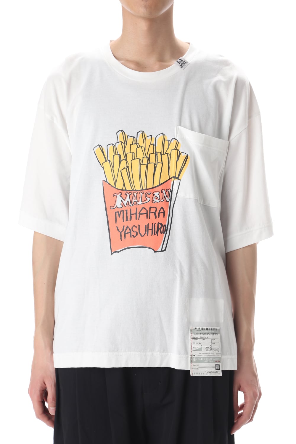 Foods Printed T-shirt White