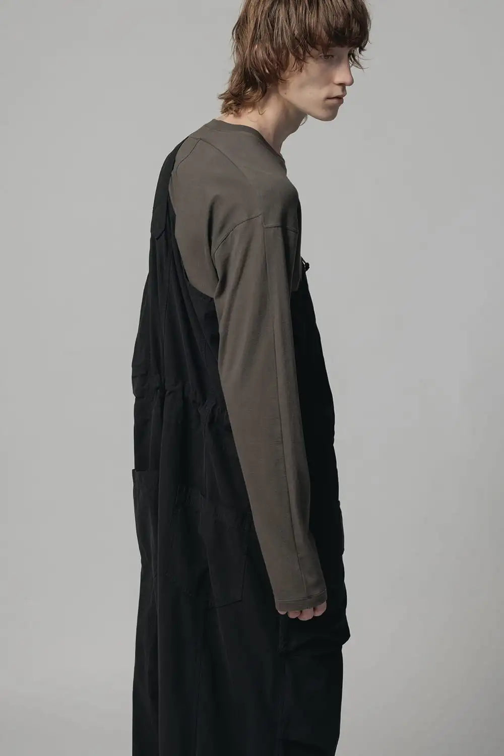 強撚ドライコットン オーバーオール