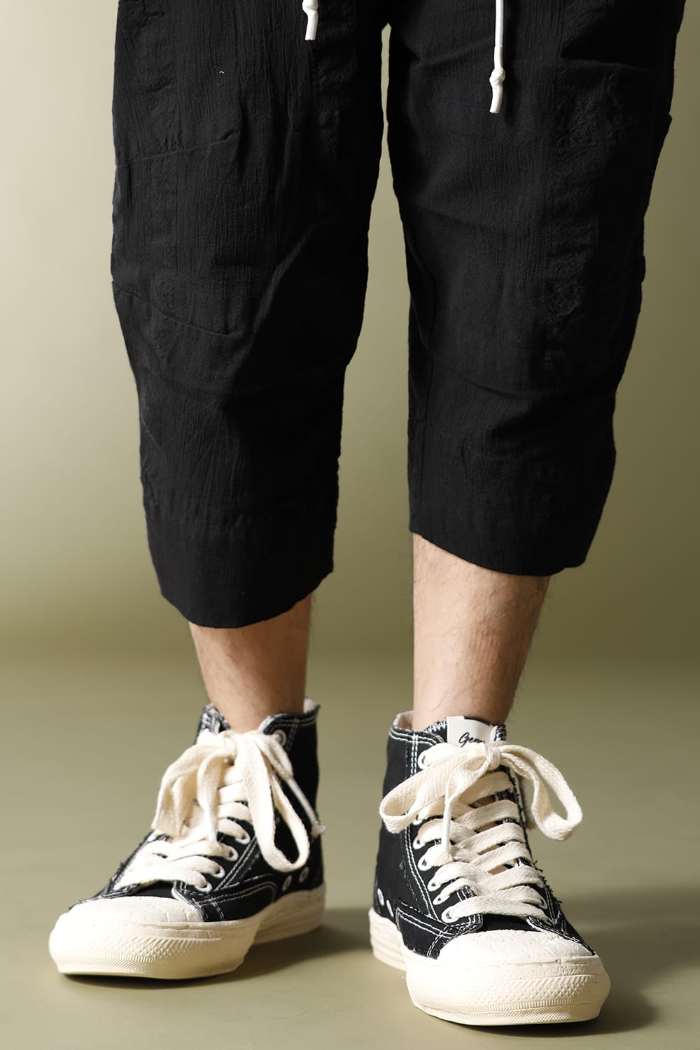 Past Sole Hi Top Sneaker Black