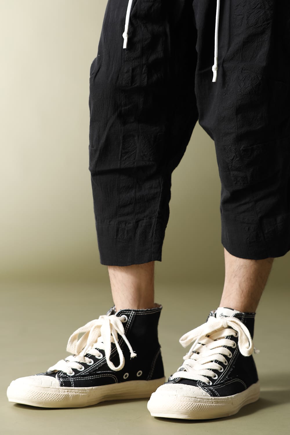 Past Sole Hi Top Sneaker Black