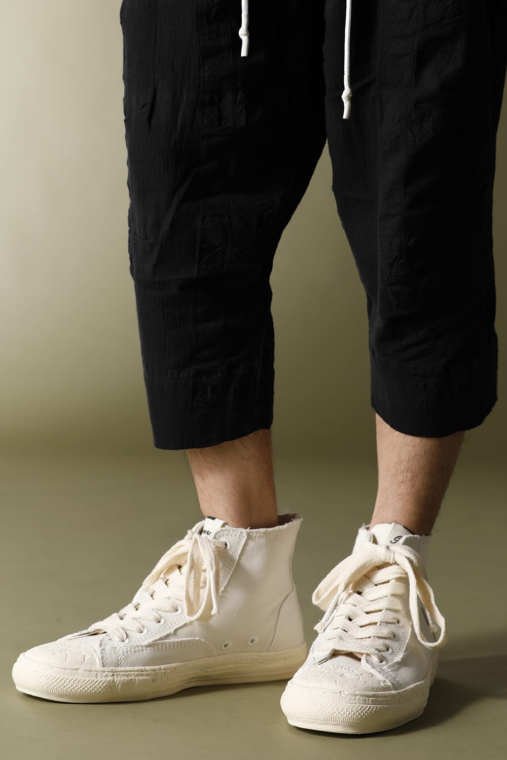 Past Sole Hi Top Sneaker White