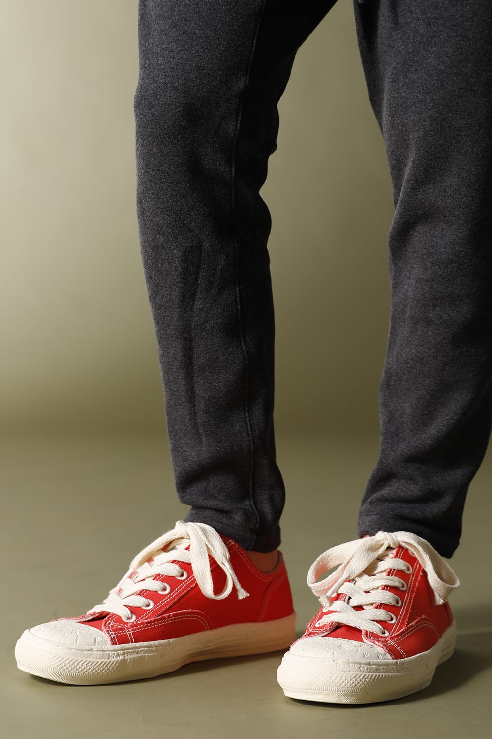 Past Sole Low Cut Sneaker Red