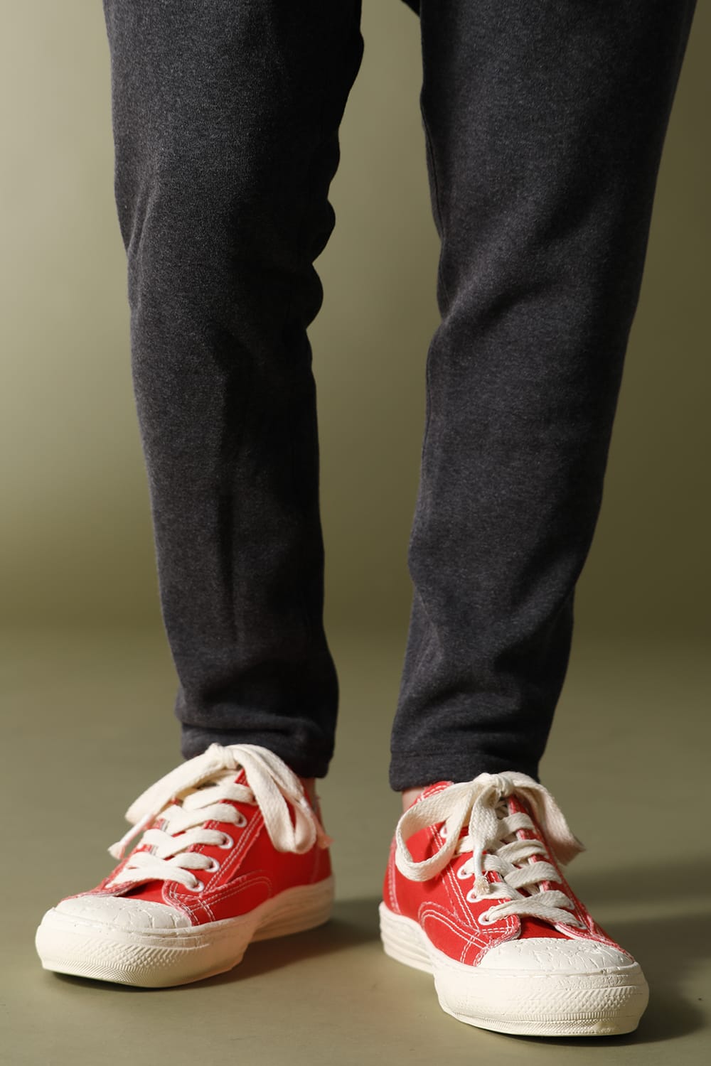 Past Sole Low Cut Sneaker Red